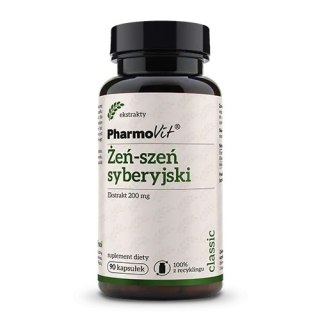 ŻEŃ-SZEŃ SYBERYJSKI (200 mg) BEZGLUTENOWY 90 KAPSUŁEK - PHARMOVIT (CLASSIC)