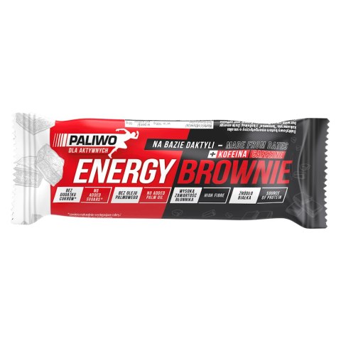 BATON ENERGY BROWNIE + KOFEINA 50 g - PALIWO DLA AKTYWNYCH