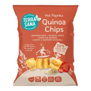 CHRUPKI Z KOMOSY RYŻOWEJ O SMAKU OSTREJ PAPRYKI BEZGLUTENOWE BIO 75 g - TERRASANA