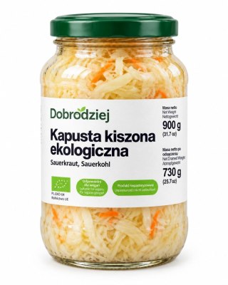 KAPUSTA KISZONA BIO 900 g (730 g) - DOBRODZIEJ