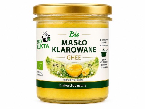 MASŁO KLAROWANE GHEE BIO 240 g - EKO ŁUKTA