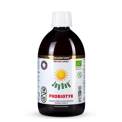 PROBIOTYK BEZGLUTENOWY BIO 500 ml - JOY DAY