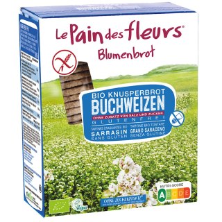 Przecena PIECZYWO CHRUPKIE GRYCZANE BEZ DODATKU SOLI I CUKRU BEZGLUTENOWE BIO 150 g - LE PAIN DES FLEURS