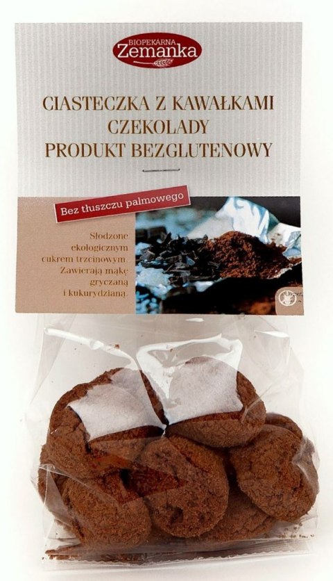 CIASTKA Z CZEKOLADĄ BEZGLUTENOWE BIO 100 g - ZEMANKA