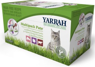 (DLA KOTA) MULTIPACK PASZTET BIO (8 x 100 g) 800 g - YARRAH