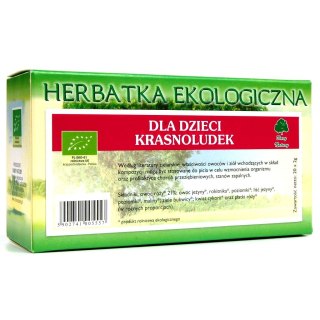 HERBATKA DLA DZIECI KRASNOLUDEK BIO (25 x 2 g) 50 g - DARY NATURY
