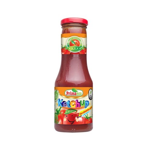 KETCHUP BEZ OCTU DLA DZIECI BEZGLUTENOWY BIO 315 g - PRIMAVIKA (BIO KIDS)