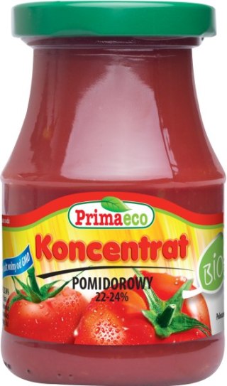 KONCENTRAT POMIDOROWY 22 % - 24 % BIO 185 g - PRIMAVIKA