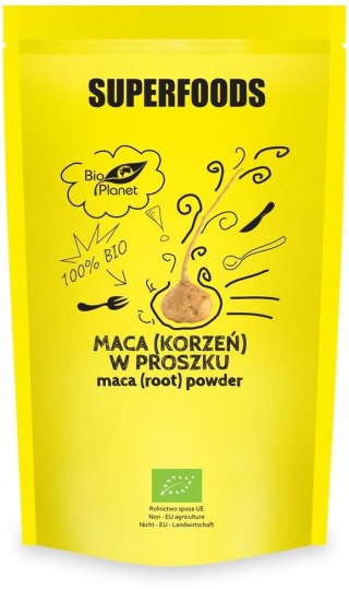 MACA SPROSZKOWANA BIO 150 g - BIO PLANET SUPERFOODS