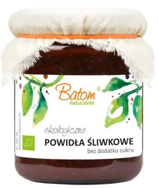POWIDŁA ZE ŚLIWKI WĘGIERKI BEZ DODATKU CUKRÓW BIO 270 g - BATOM