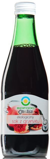 SOK Z GRANATU NFC BEZGLUTENOWY BIO 300 ml - BIOFOOD