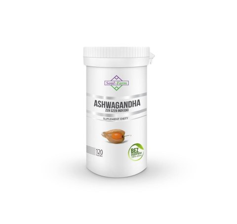 ASHWAGANDHA EKSTRAKT (500 mg) 120 KAPSUŁEK - SOUL FARM