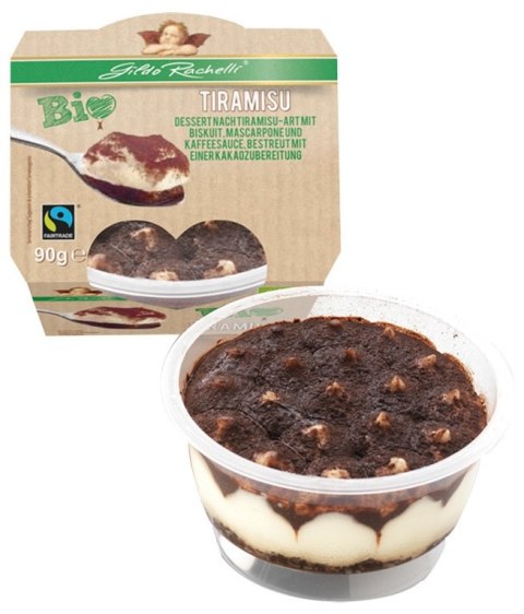 DESER TIRAMISU FAIR TRADE BIO 90 g - GILDO RACHELLI