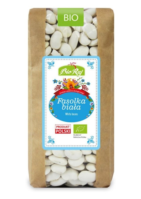 FASOLKA BIAŁA BIO (POLSKA) 500 g - BIO RAJ