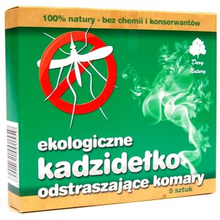 KADZIDEŁKA ODSTRASZAJĄCE KOMARY EKO (5 szt) - DARY NATURY (PRODUKT SEZONOWY)