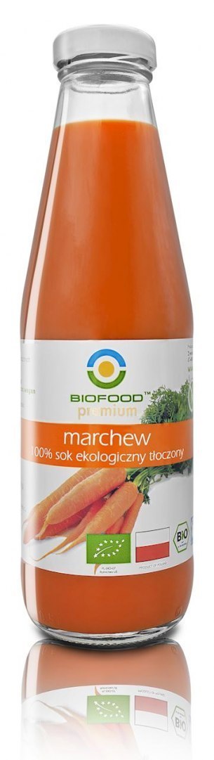 SOK Z MARCHWI KISZONEJ NFC BEZGLUTENOWY BIO 500 ml - BIOFOOD