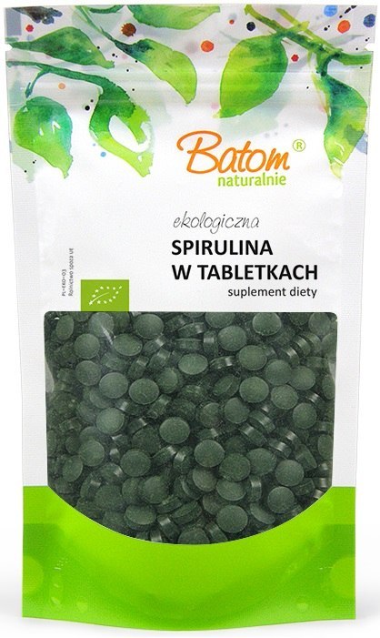 SPIRULINA BIO (400 mg) 625 TABLETEK - BATOM