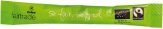 CUKIER TRZCINOWY JASNY W SASZETKACH FAIR TRADE BIO (1000 x 4 g) 4000 g - HORECA (OXFAM)