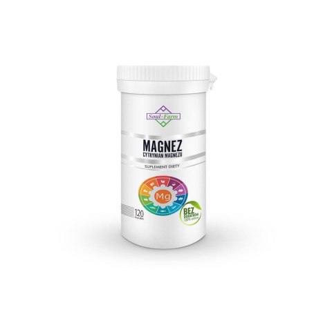 CYTRYNIAN MAGNEZU (650 mg) 120 KAPSUŁEK - SOUL FARM