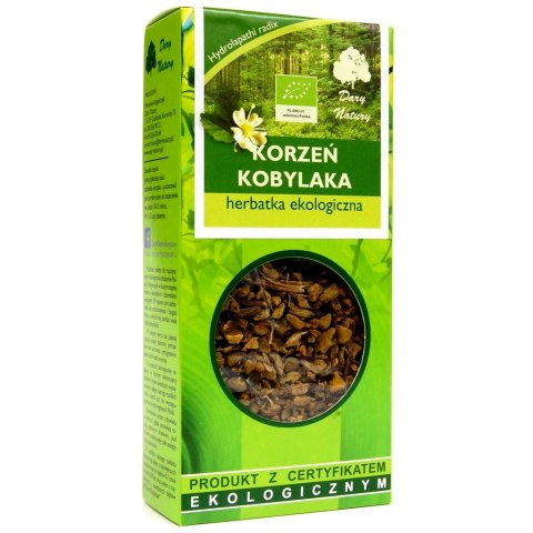HERBATKA KORZEŃ KOBYLAKA BIO 50 g - DARY NATURY