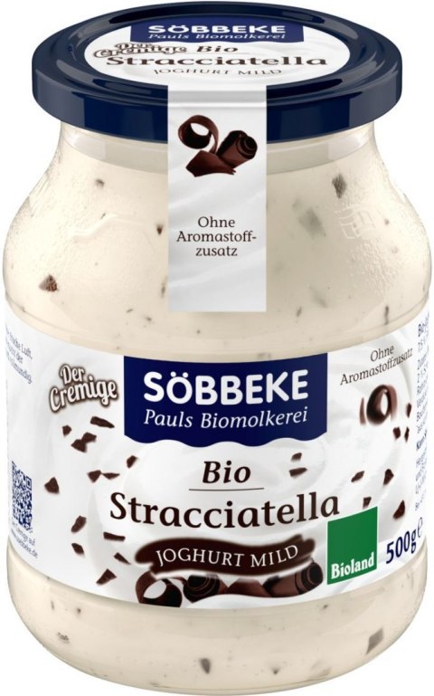 JOGURT STRACCIATELLA BIO 500 g (SŁOIK) - SOBBEKE