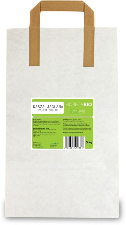 KASZA JAGLANA BEZGLUTENOWA BIO 5 kg - HORECA