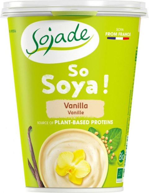 DESER SOJOWY WANILIOWY BEZGLUTENOWY BIO 400 g - SOJADE