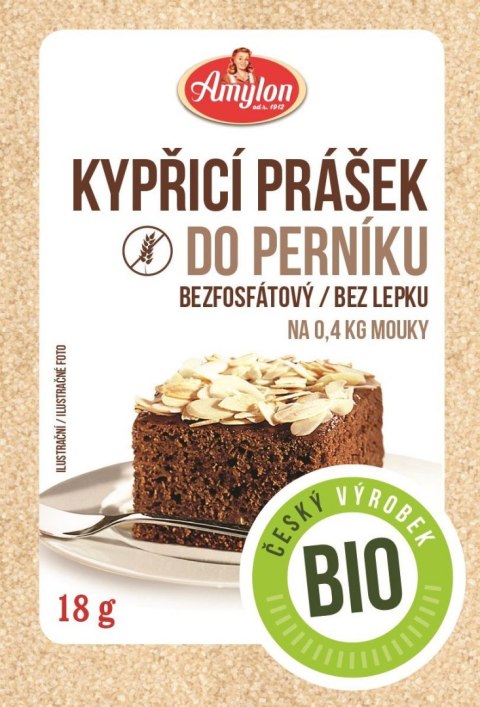 PROSZEK DO PIECZENIA PIERNIKA BEZGLUTENOWY BIO 18 g - AMYLON (PRODUKT SEZONOWY)
