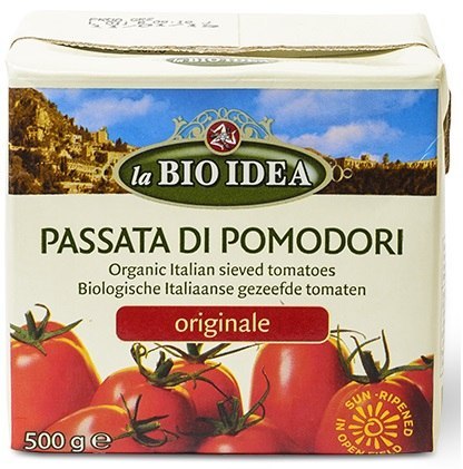 SOS POMIDOROWY PASSATA BIO 500 g (KARTON) - LA BIO IDEA