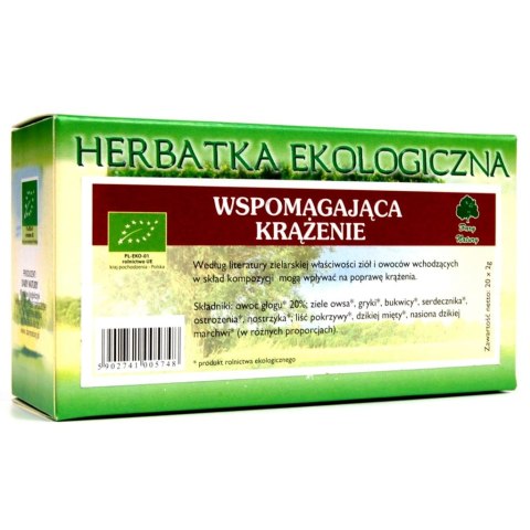 HERBATKA WSPOMAGAJĄCA KRĄŻENIE BIO (25 x 2 g) 50 g - DARY NATURY