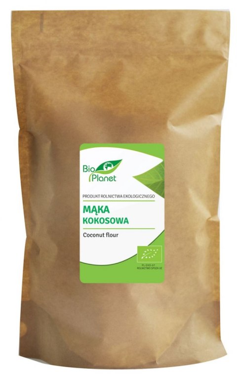 MĄKA KOKOSOWA BEZGLUTENOWA BIO 600 g - BIO PLANET