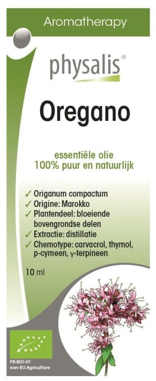 OLEJEK ETERYCZNY OREGANO BIO 10 ml - PHYSALIS