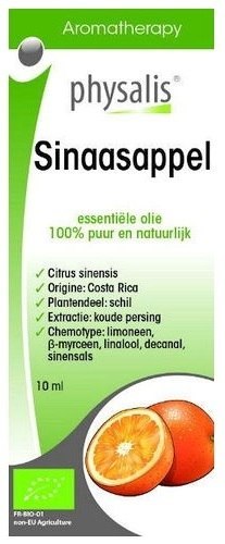 OLEJEK ETERYCZNY POMARAŃCZA BIO 10 ml - PHYSALIS