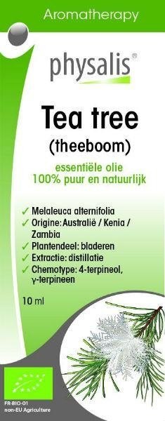 OLEJEK ETERYCZNY DRZEWO HERBACIANE ECO 10 ml - PHYSALIS