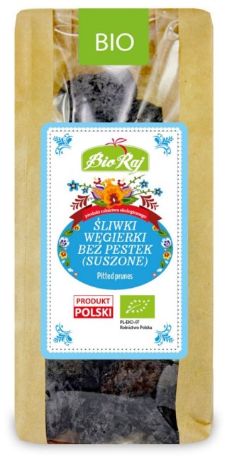 ŚLIWKI WĘGIERKI SUSZONE BIO (POLSKA) 200 g - BIO RAJ